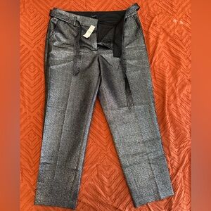 LOFT Shimmering Black Pants